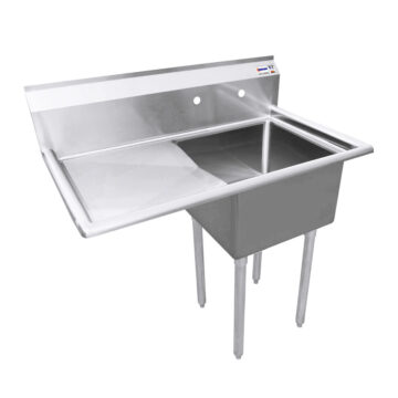 Stainless steel one tub sink