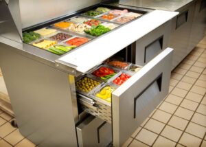 Food Prep Table Cooler