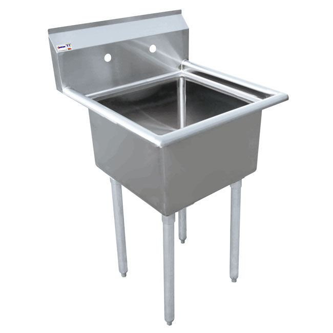 stainless steel one tub sink