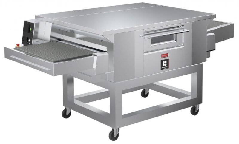 SS pizza conveyor left side front