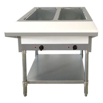 SS steam table side