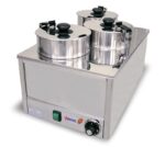 SS triple food warmer