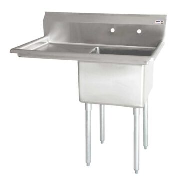 Sink One-Compartment-Left-Drainboard
