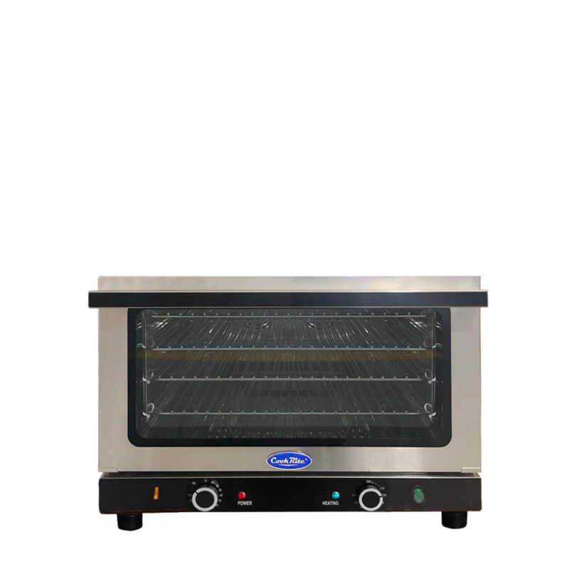 Stainless Steel countertop convection oven front