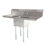 Stainless steel one tub sink