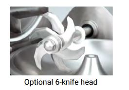 6-knife head blade