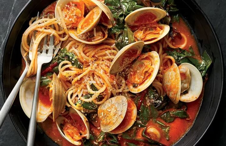 spegetti with clams