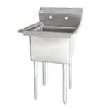 stainless steel one tub sink