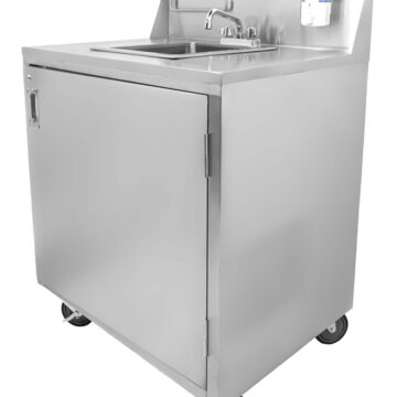 stainless steel portable hand sink
