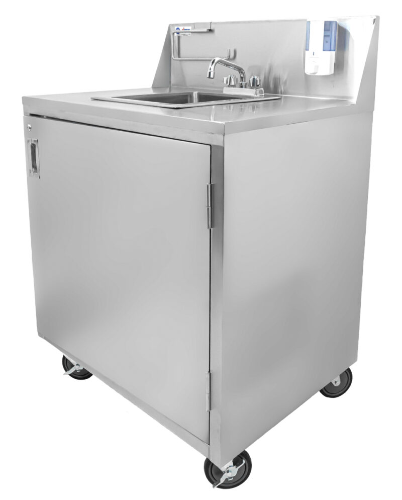 stainless steel portable hand sink