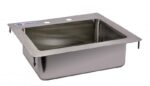 stainless steel single drop sink