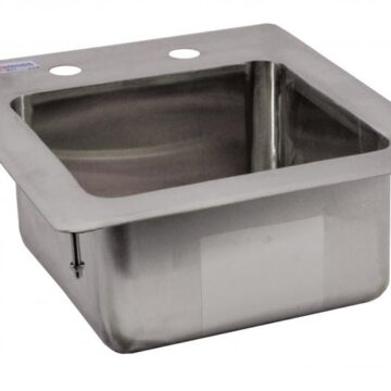 stainless steel single drop sink