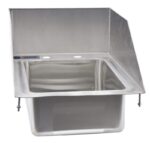 stainless steel single drop sink 4