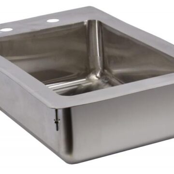 stainless steel single tub drop in sink