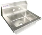 stainless steel wall mount hand sink