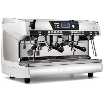 AureliaII-Digit-2Group espresso machine left side front
