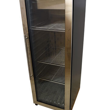 Dry aging cabinet right side front