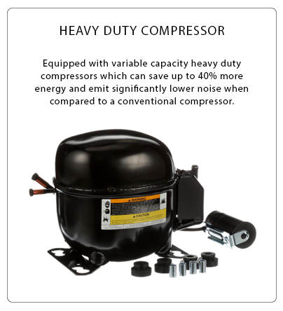heavy duty compressor feature