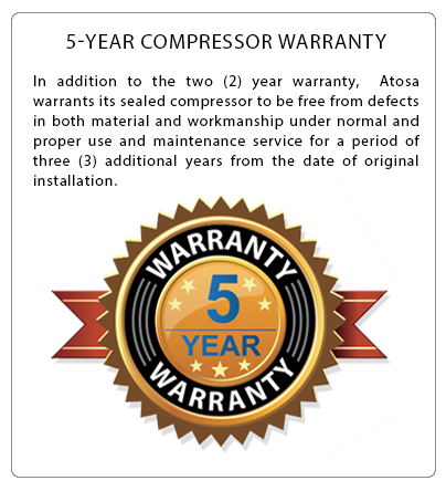 warranty 5 years