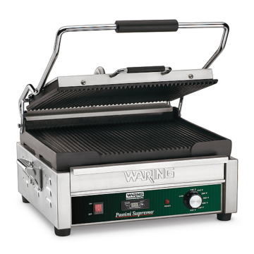 Large italian stlyle panini grill with timer