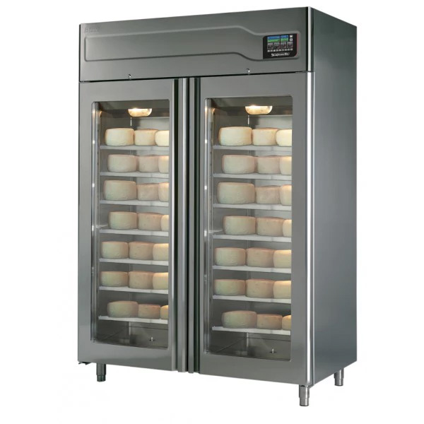 stainless steel cheese aging cabinet
