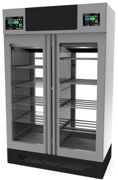 stainless steel curing cabinet right side front