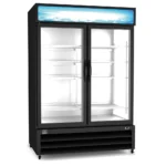 2 door glass cooler