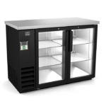 black back bar cooler