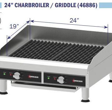 dimensions of a griddle