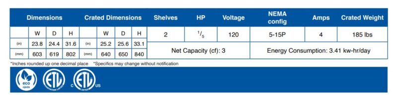 specifications