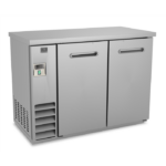 stainless steel 2 door back bar cooler