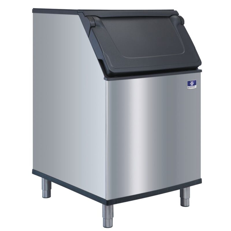 stainless steel ice machine bin