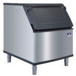 stainless steel ice machine bin