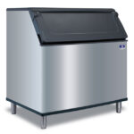 stainless steel ice machine bin 2