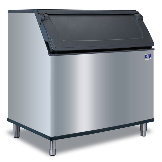 stainless steel ice machine bin