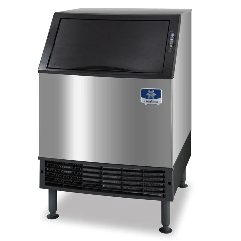 stainless steel ice machine right side front 2