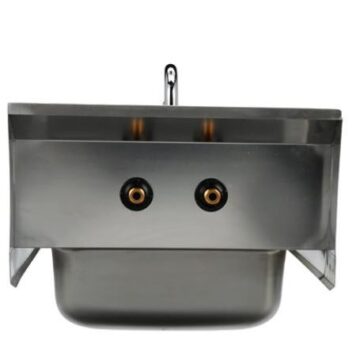 stainless steel sink back