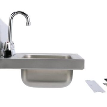 stainless steel sink right side