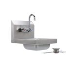 stainless steel sink left side front 2