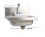 stainless steel sink left side front 3