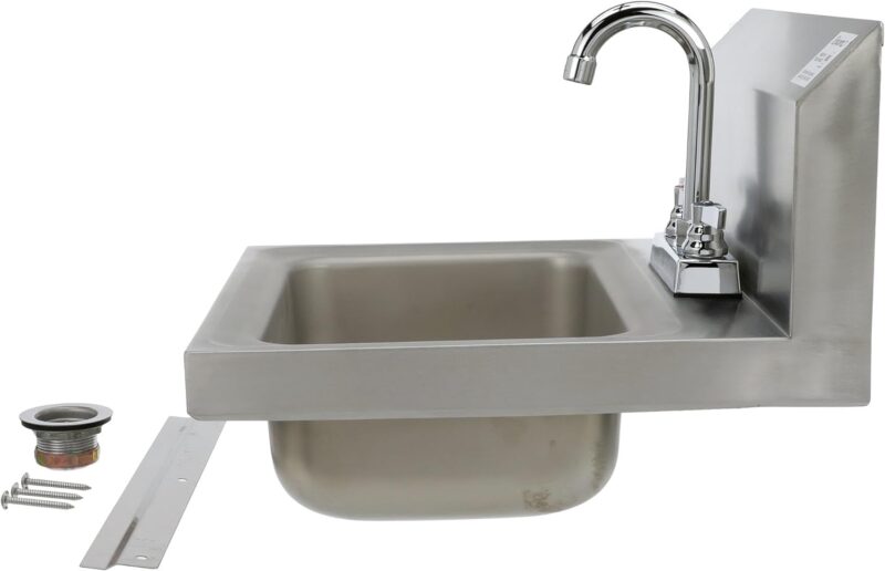 stainless steel sink right side