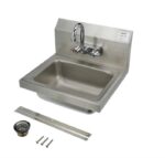 stainless steel sink right side front 2