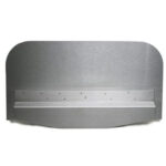 stainless steel splash guard