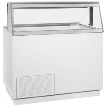 white dipping cabinet