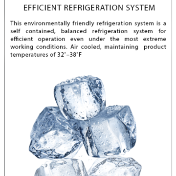 Efficient Refrigeration System feature