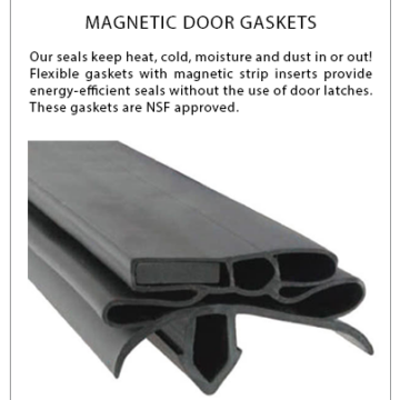 magnetic door gaskets feature
