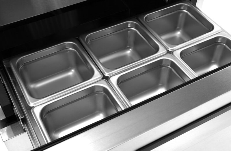 stainless steel drawer containers