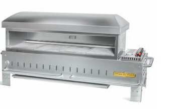 stainless steel oven right side front