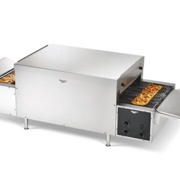 stainless steel pizza oven with flat bread