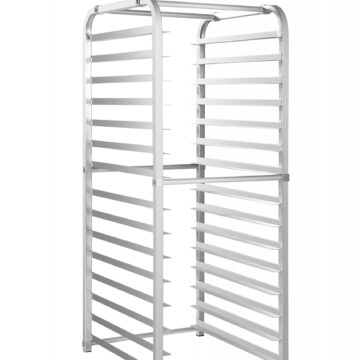 stainless steel rack left side front